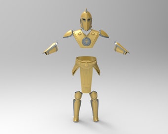 Dr. Fate Complete Armor for 3d Printing (.stl)