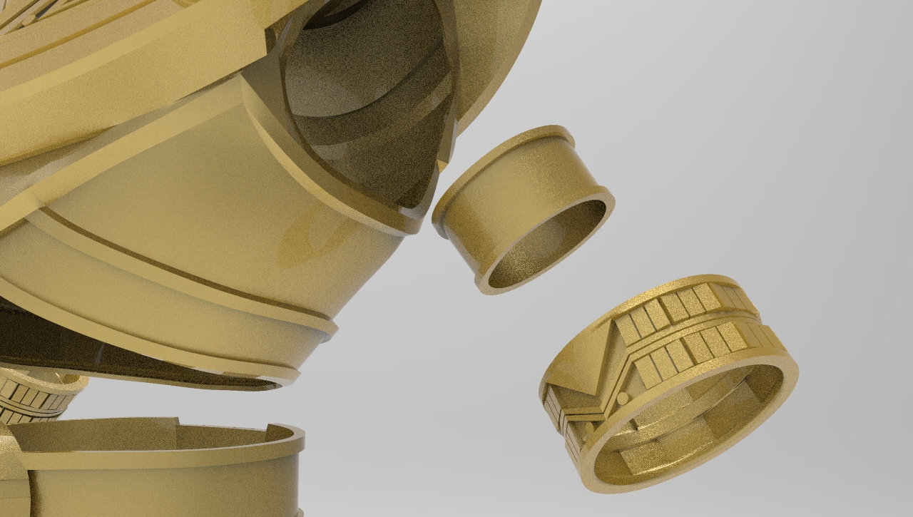 Gold Zeo Ranger Complete Armor for 3D Printing (STL) - Etsy
