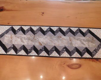 Handmade Quilted Table Topper/  Table Runner