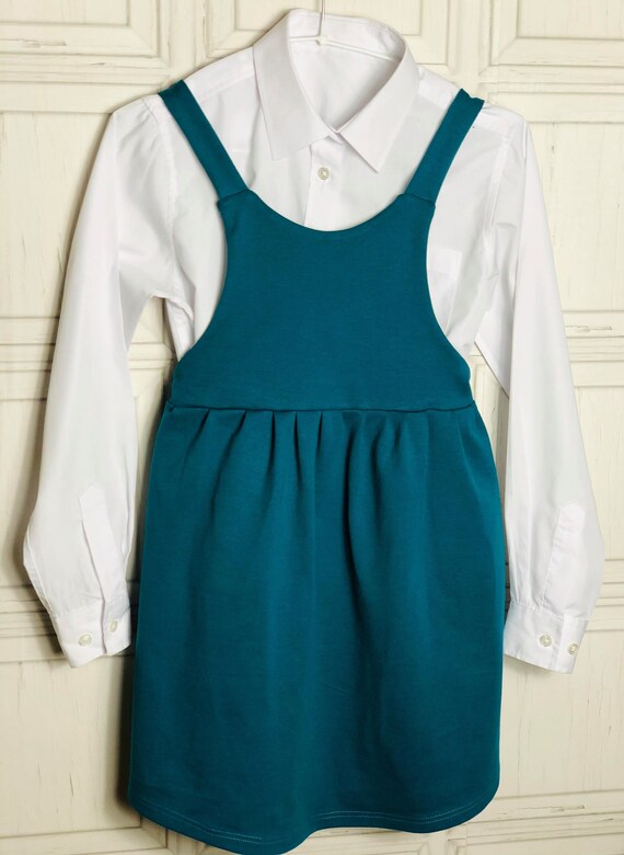 jersey pinafore dress ladies