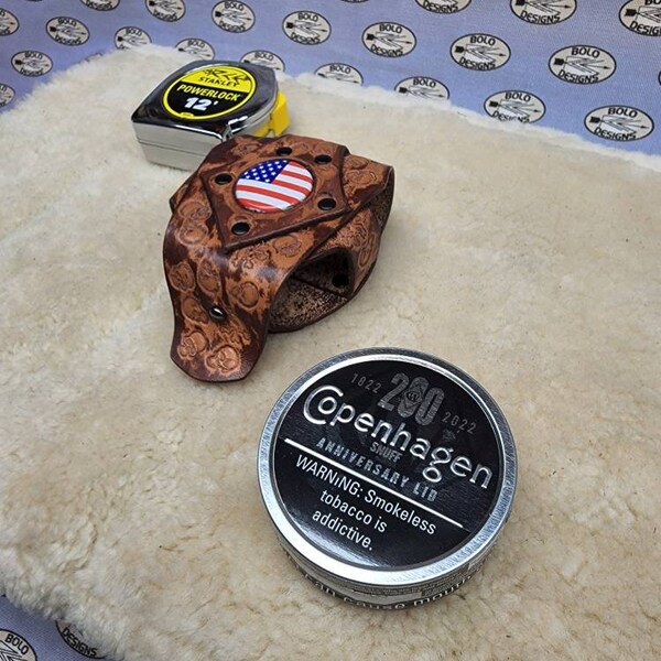 Leather Snuff Holder Etsy