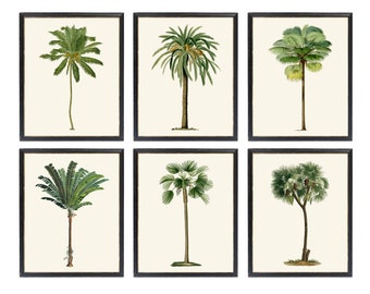 Palm Trees Pattern Printable Wall Art