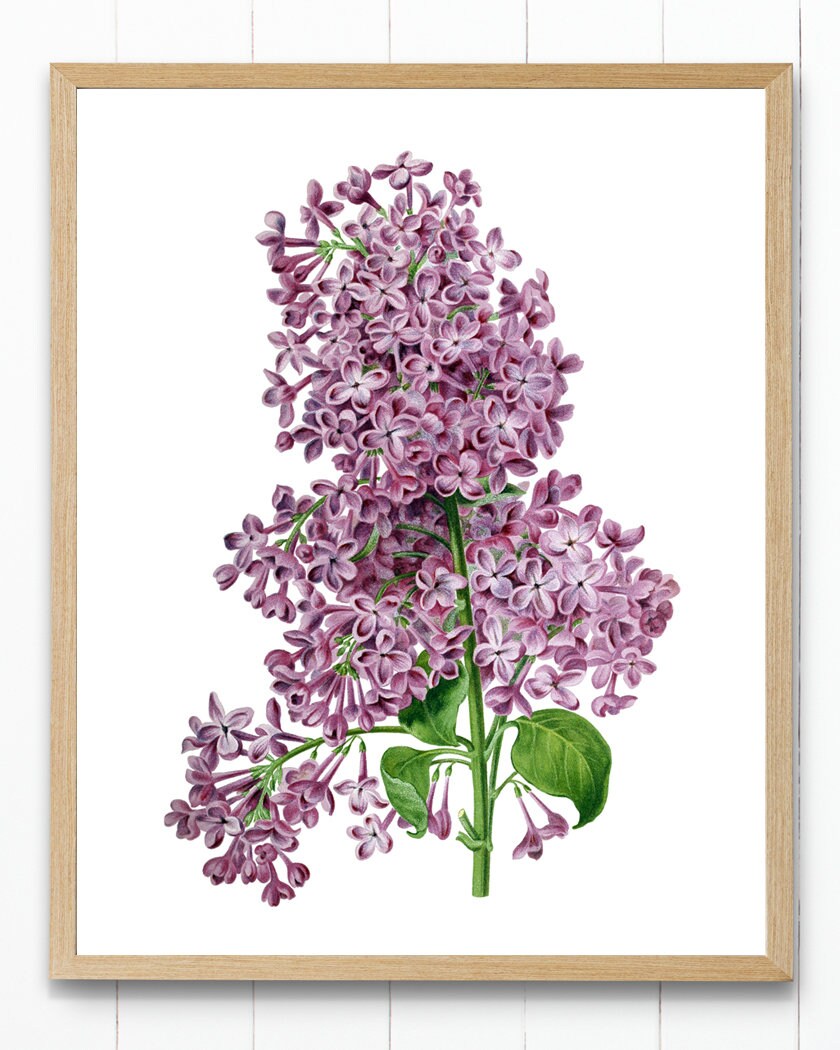ライラックさま】vintage picture ❀お花とフラワーベースの刺繍絵