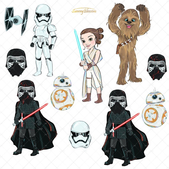 Space Wars Digital Clip Art Space Wars Clipart Instant -  Denmark