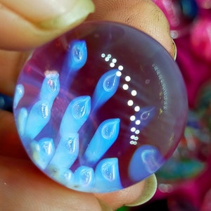 Anemone marble! handmade from Borosilicate Glass