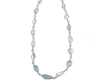 aquamarine necklace