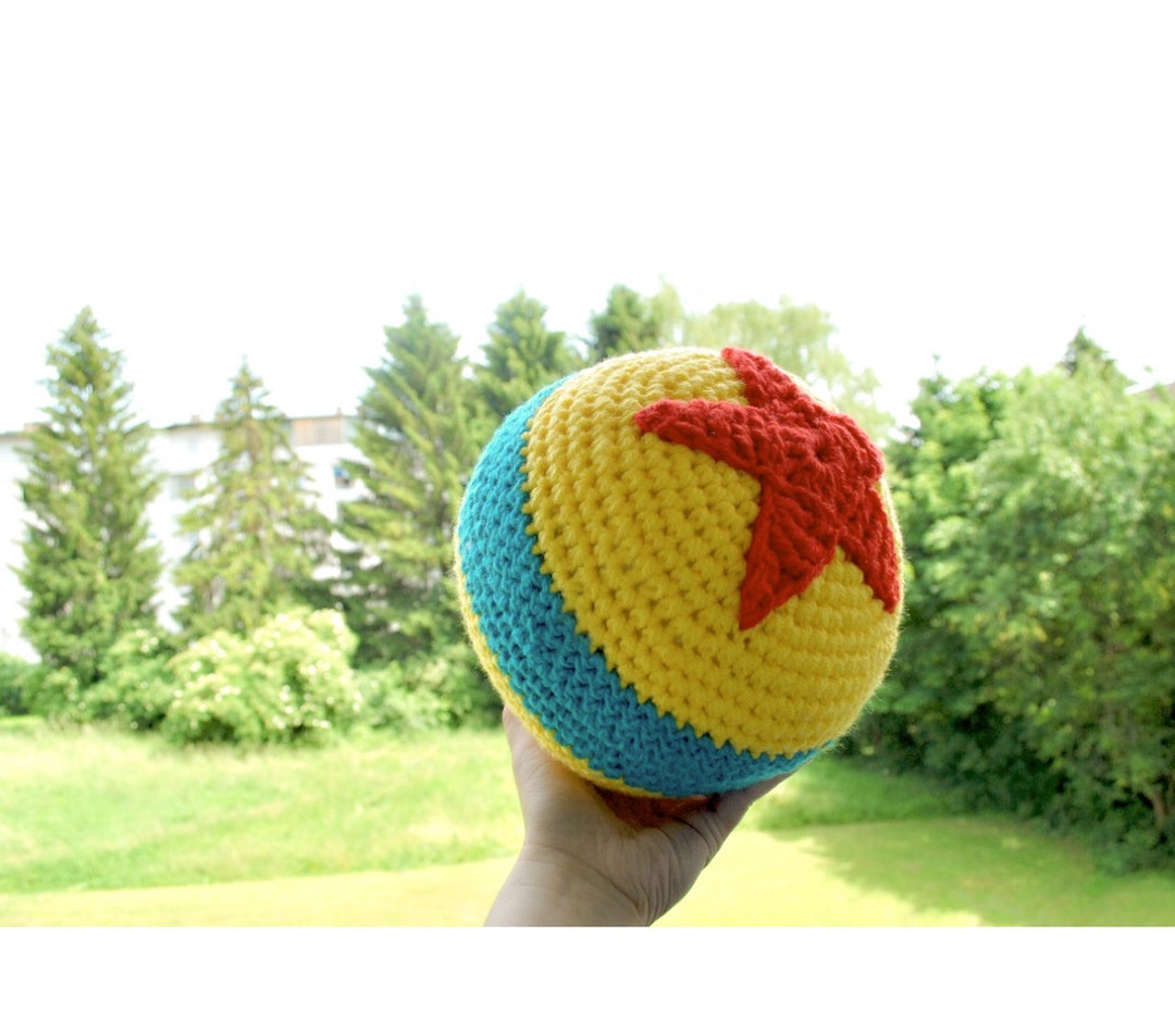 Handmade Ball Luxo Ball Inspired Crochet Handmade Plushie Ball Toy