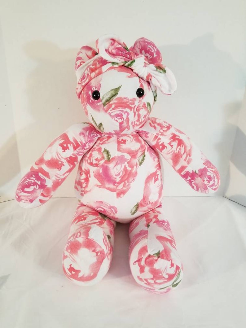 Memory Bear Custom Made From Loved Ones Clothing Keepsake Etsy