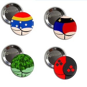 DC women BUTTons