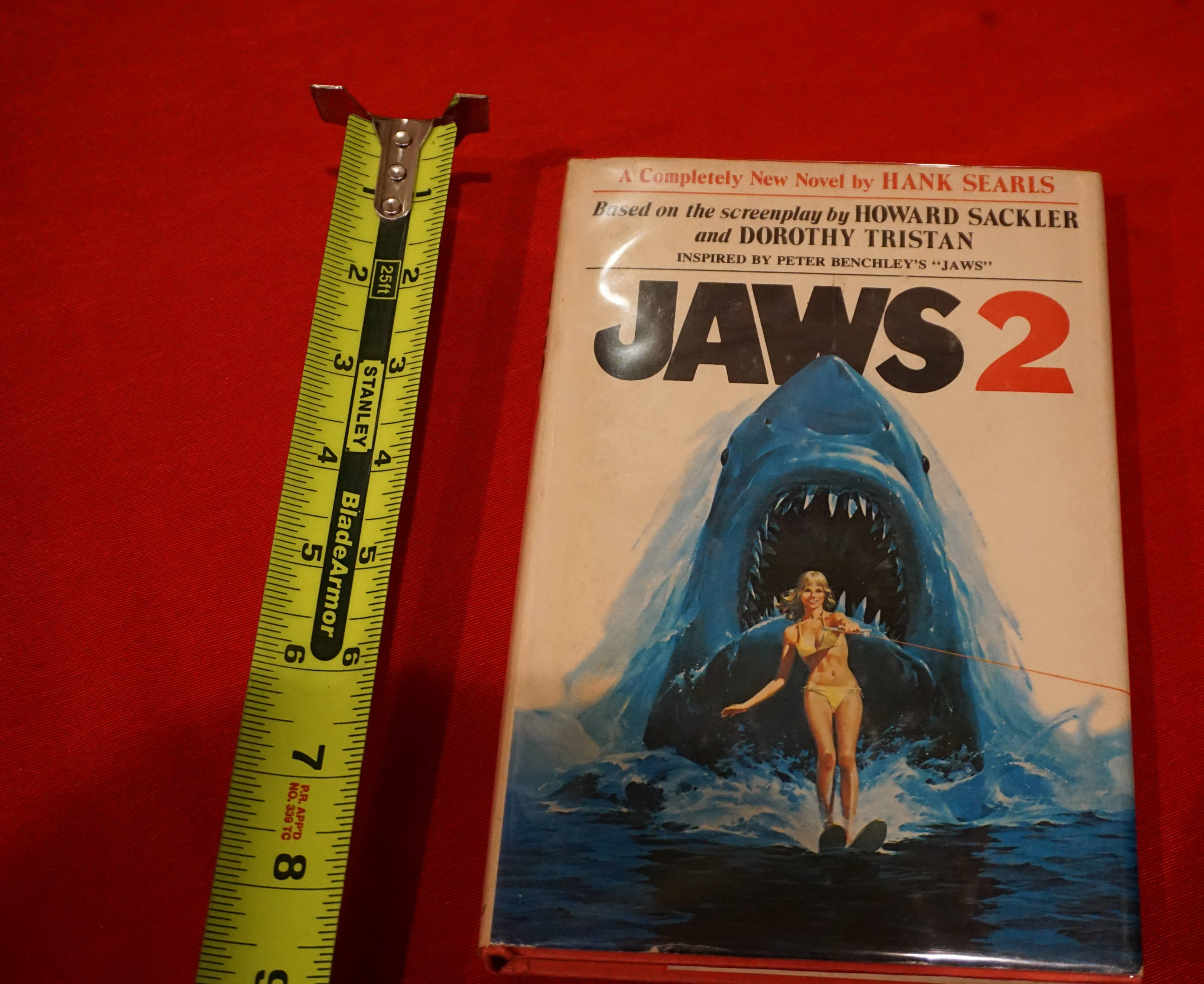 Jaws 2 Hardcover Book 1978 Etsy