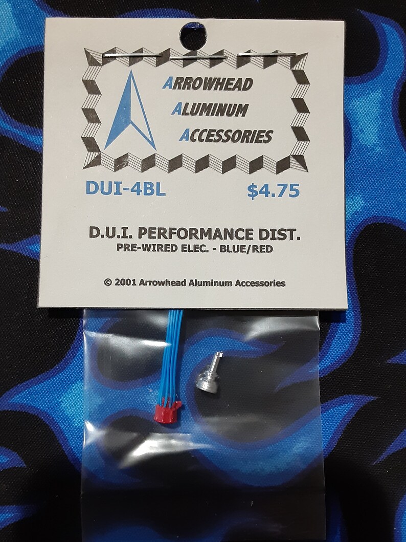 D.U.I. Performance Distributor ~ Pre-wired Electronic (blue/red) - Etsy