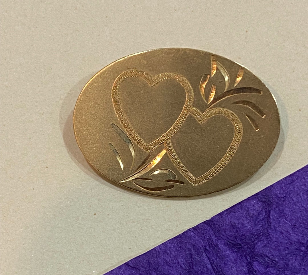 Vintage Gold Filled Pin - Etsy
