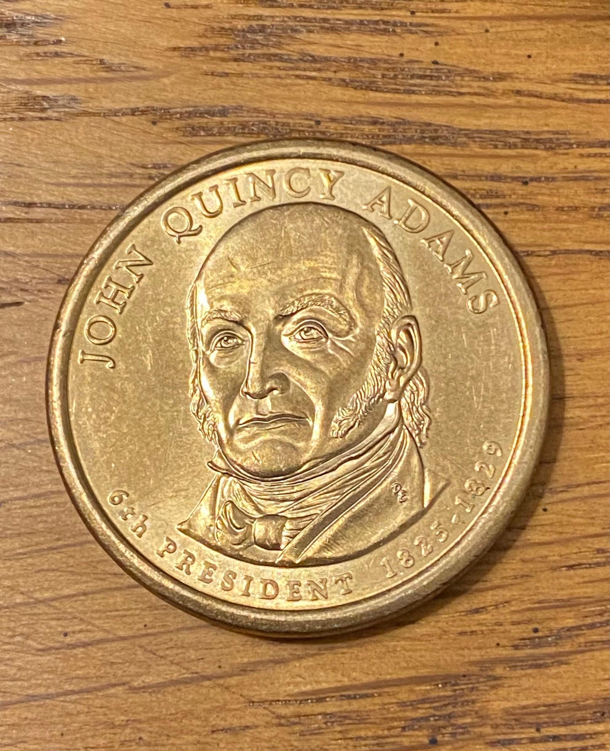 John Quincy Adams Dollar Etsy