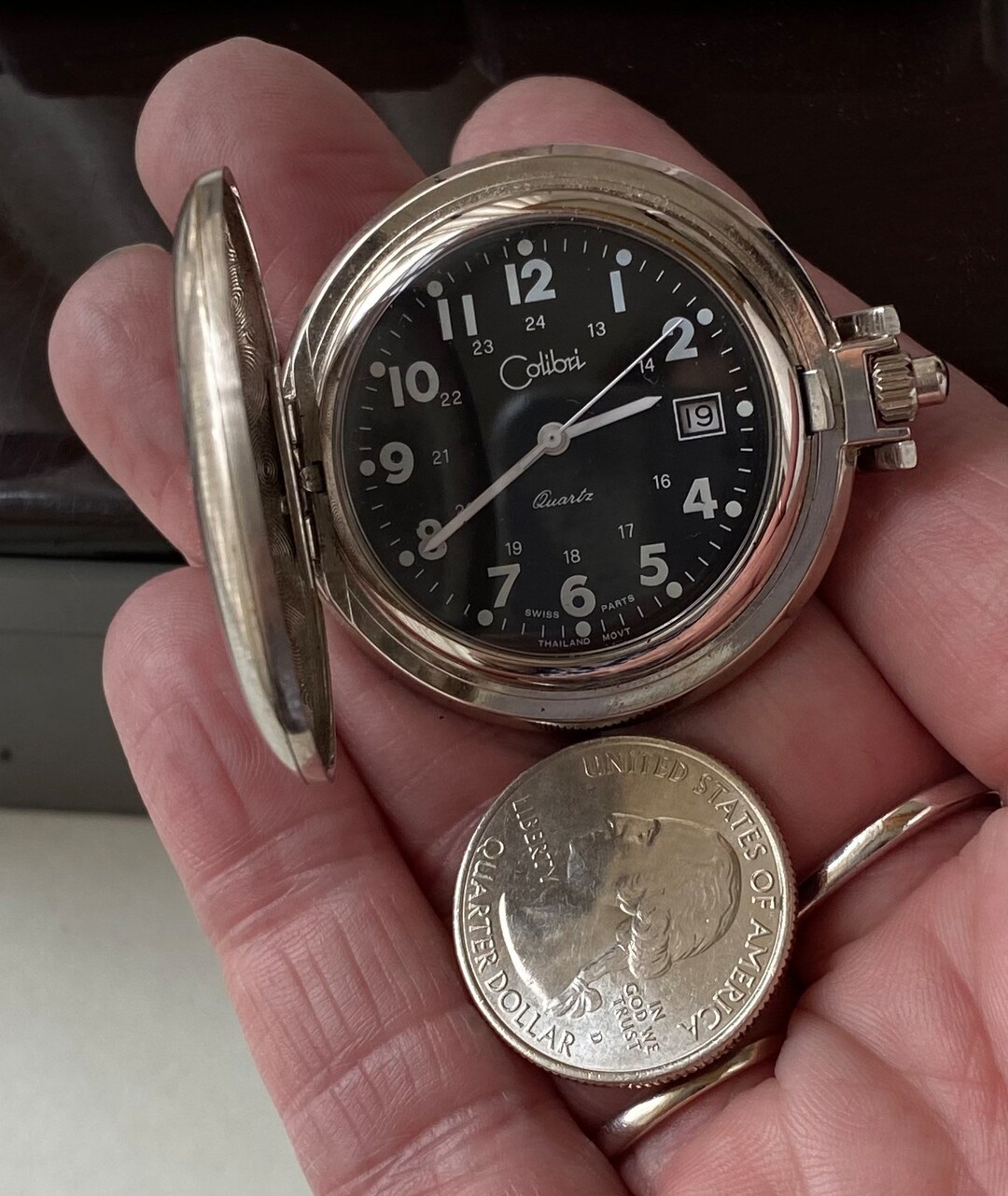 Colibri Pocket Watch. Etsy