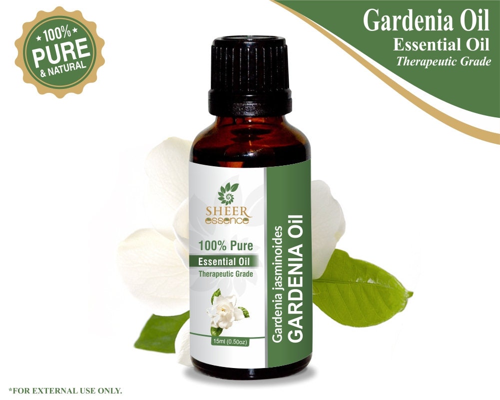 100 Pure Natural Gardenia Essential Oil Sheer Essence Etsy