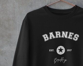 Barnes EST 1917 Jumper - sudadera con capucha unisex para adultos / sudadera / camiseta - Regalo perfecto - Ciencia ficción - Regalo del Día del Padre / Madre para él o ella