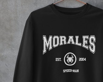 Morales EST. 2004 Spiderman Jumper - sudadera con capucha unisex para adultos / sudadera / camiseta - Camisa de papá - Regalo del Día del Padre para él o ella