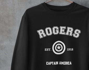 Rogers EST. 1918 Jumper - sudadera con capucha unisex para adultos / sudadera / camiseta - Regalo perfecto - Ciencia ficción - Regalo del Día del Padre / Madre para él o ella