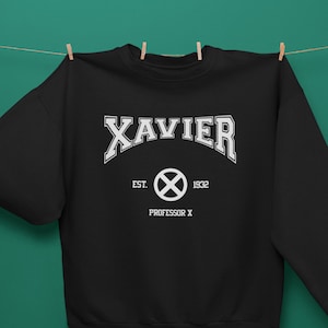 Xavier EST. 1932 X-MEN Pullover - Erwachsene Unisex Hoodie / Sweatshirt / T-Shirt - Papa Shirt - Vatertagsgeschenk für Ihn oder Sie