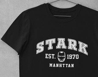 Camiseta Stark EST. 1970 - sudadera con capucha unisex para adultos / sudadera / camiseta - Regalo perfecto - Regalo del Día de las Madres del Padre para él o ella