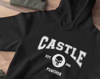 Castle EST. 1981 - adults unisex hoodie / sweatshirt / t-shirt - Perfect Gift - Gift for Him or Her - Punisher
