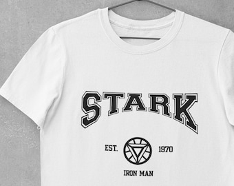 Camiseta Stark EST. 1970 - sudadera con capucha unisex para adultos / sudadera / camiseta - Camisa de papá - Regalo del Día del Padre para él o ella