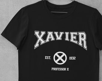 Xavier EST. 1932 X-MEN Tee - adults unisex hoodie / sweatshirt / t-shirt - Dad Shirt - Fathers Day Gift for Him or Her