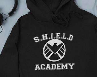 S.H.I.E.L.D. Academy No. 1 - sudadera con capucha unisex para adultos / sudadera / camiseta - Camisa de papá - Regalo del Día del Padre para él o ella