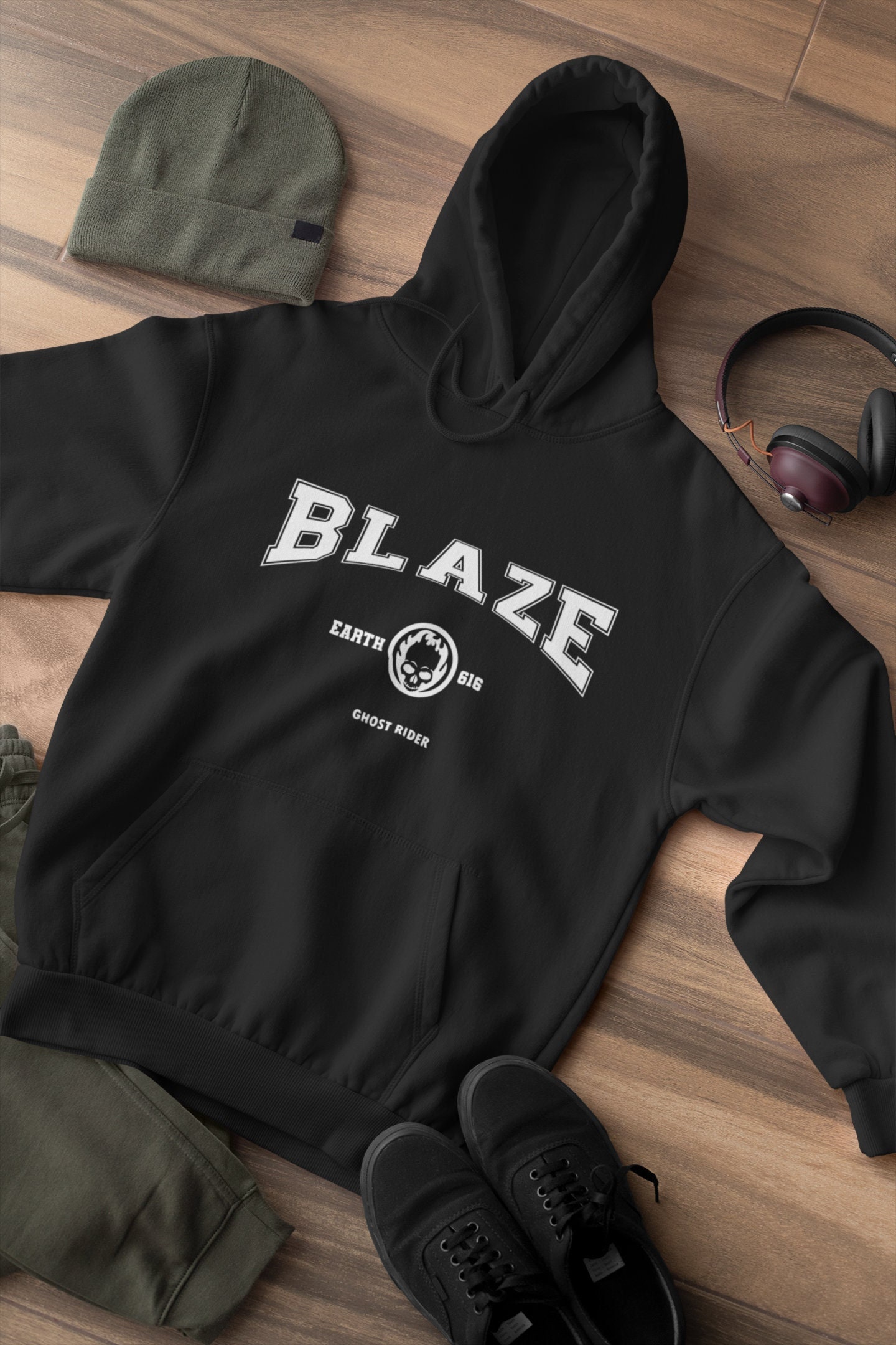 Ghost Rider Hoodie Etsy Singapore
