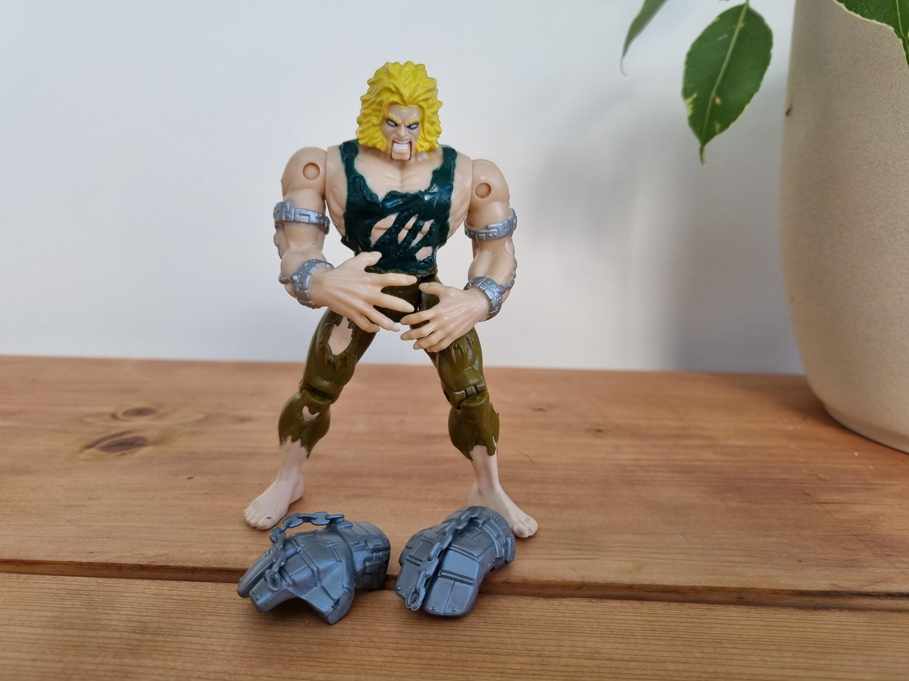 Sabertooth Toy Vintage 1995 Toy Biz Sabretooth Figure | X-men Invasion Series | Retro ...