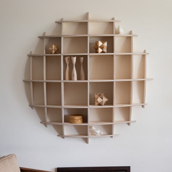 Sphere Wall Shelf Floating Shelf Etsy