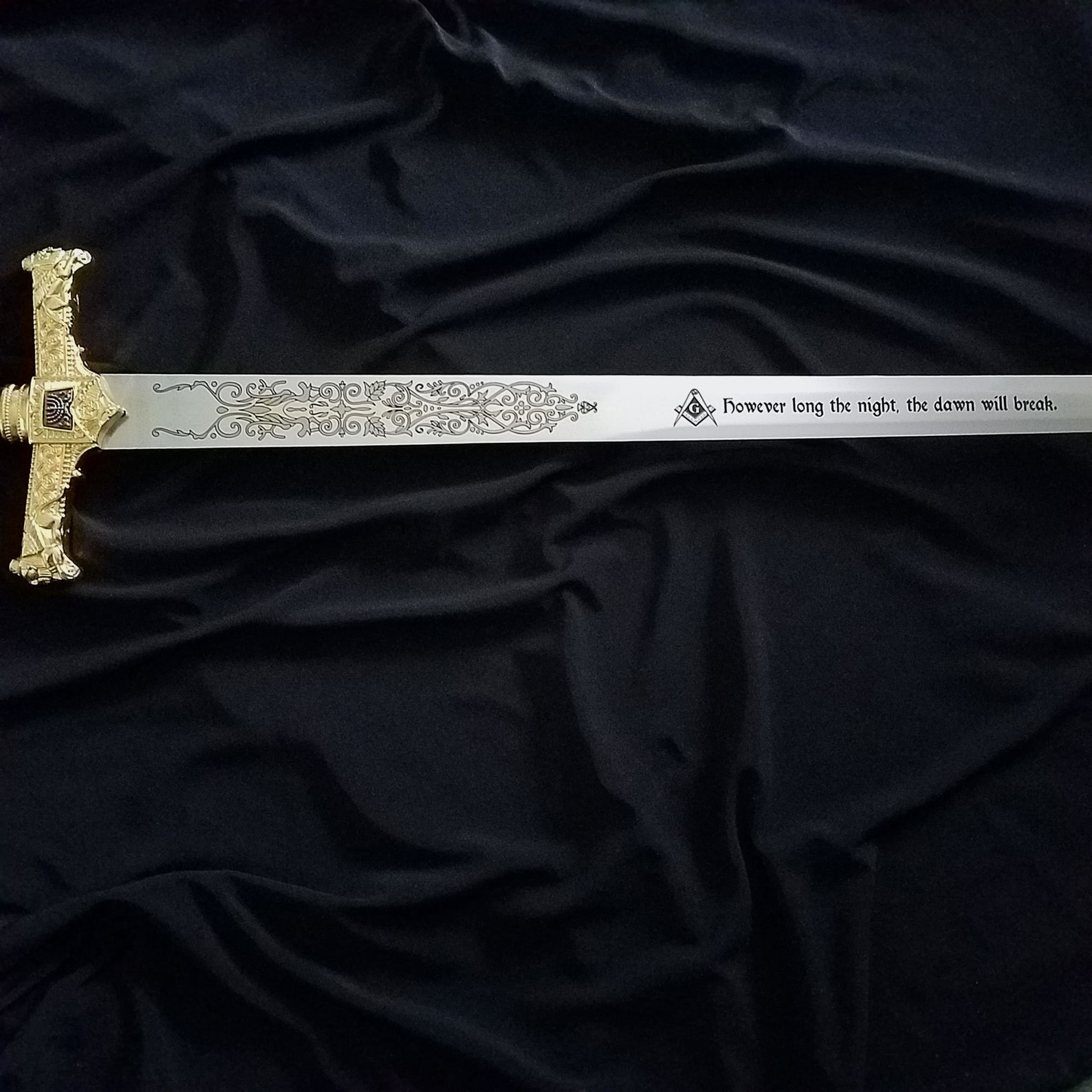 Personalized King David Sword Your Custom Engraved Text Etsy