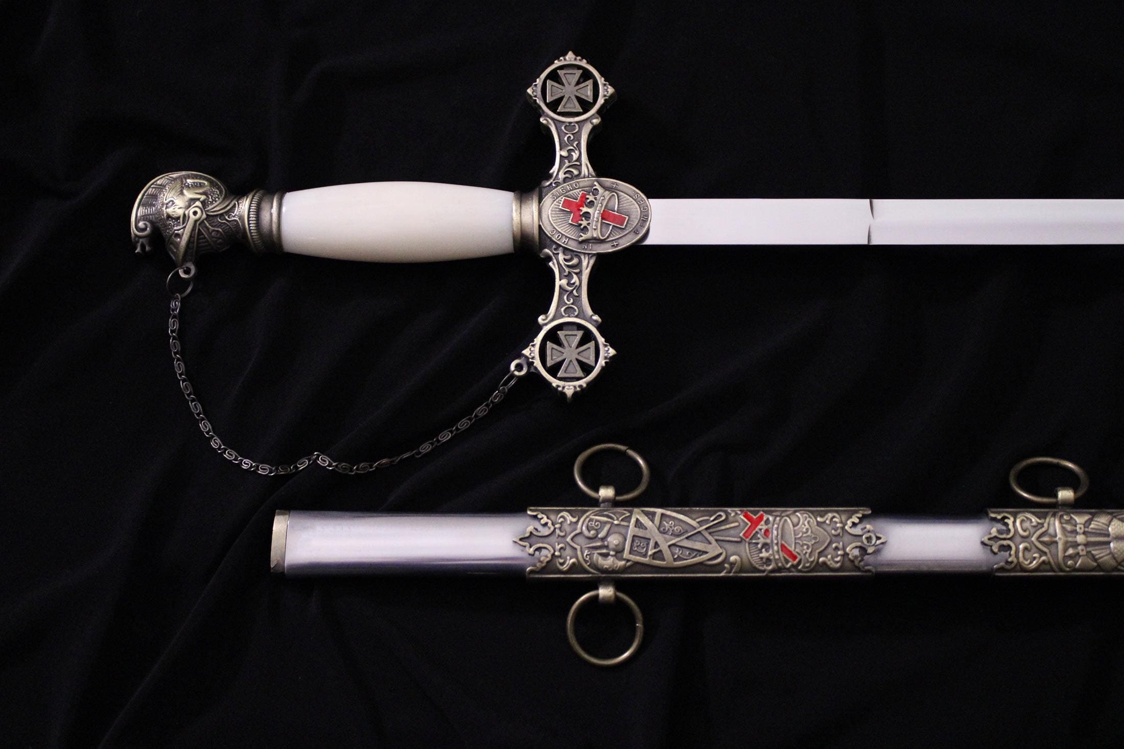Knight Templar Past Commander Sword