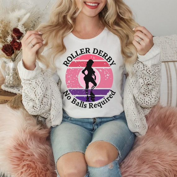 Roller Derby Shirt No Balls Required Roller Derby Shirt No Balls Required