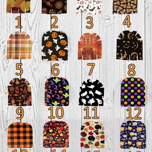 Fall OmniPod Skins l Halloween OmniPod Stickers l Pods Stickers l Decals for Omnipod l Diabetes l Insulin Pump Sticker