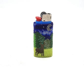 Mystic Forest MINI Bic Lighter Cover