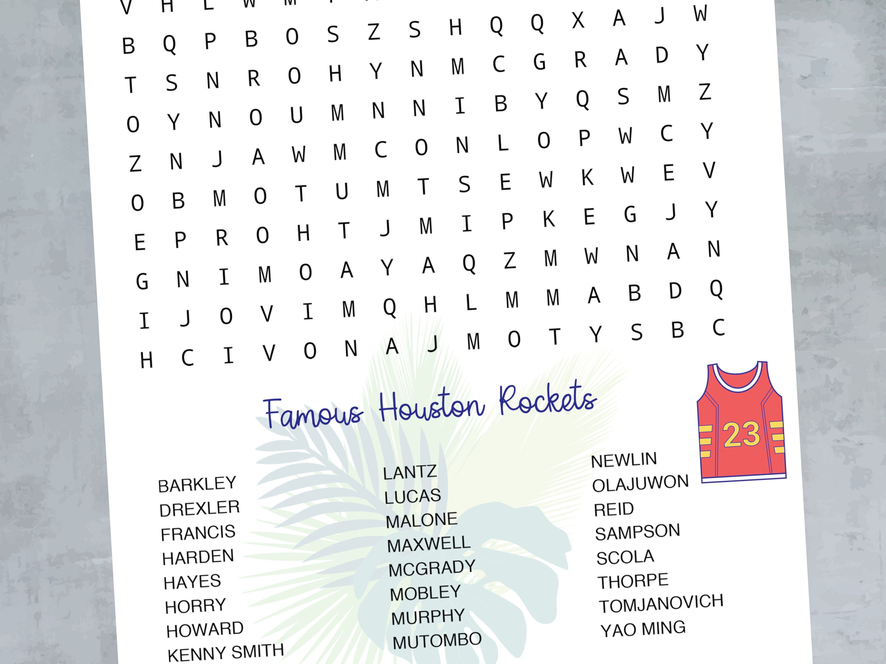 Basketball Word Search Printables - Etsy