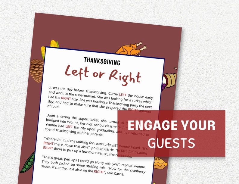 Thanksgiving Left Right Game Printable Thanksgiving Pass the Etsy Canada Thanksgiving Left Right Game Printable Thanksgiving Pass the Etsy Canada