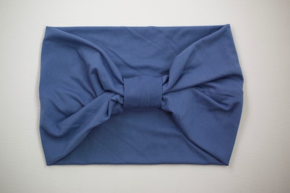 Women's Knit Stretch Headband - Blue Sky
