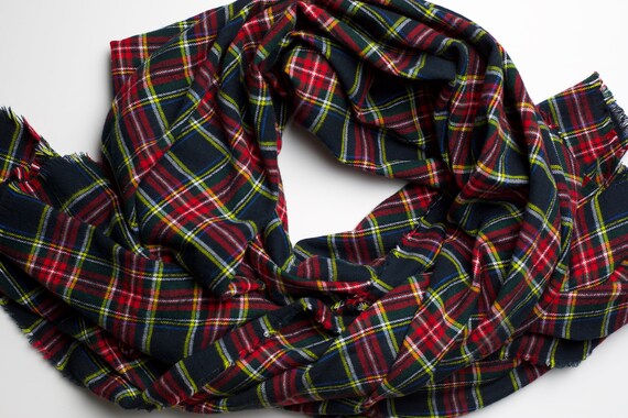 SALE Traditional Christmas - XL Blanket Scarf for Women