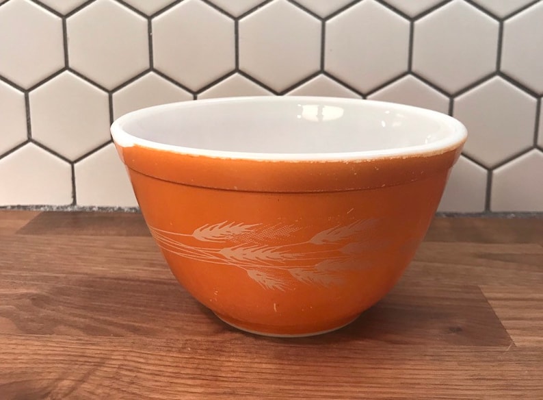 Vintage Pyrex Autumn Harvest/wheat Pattern/750ml 401 - Etsy