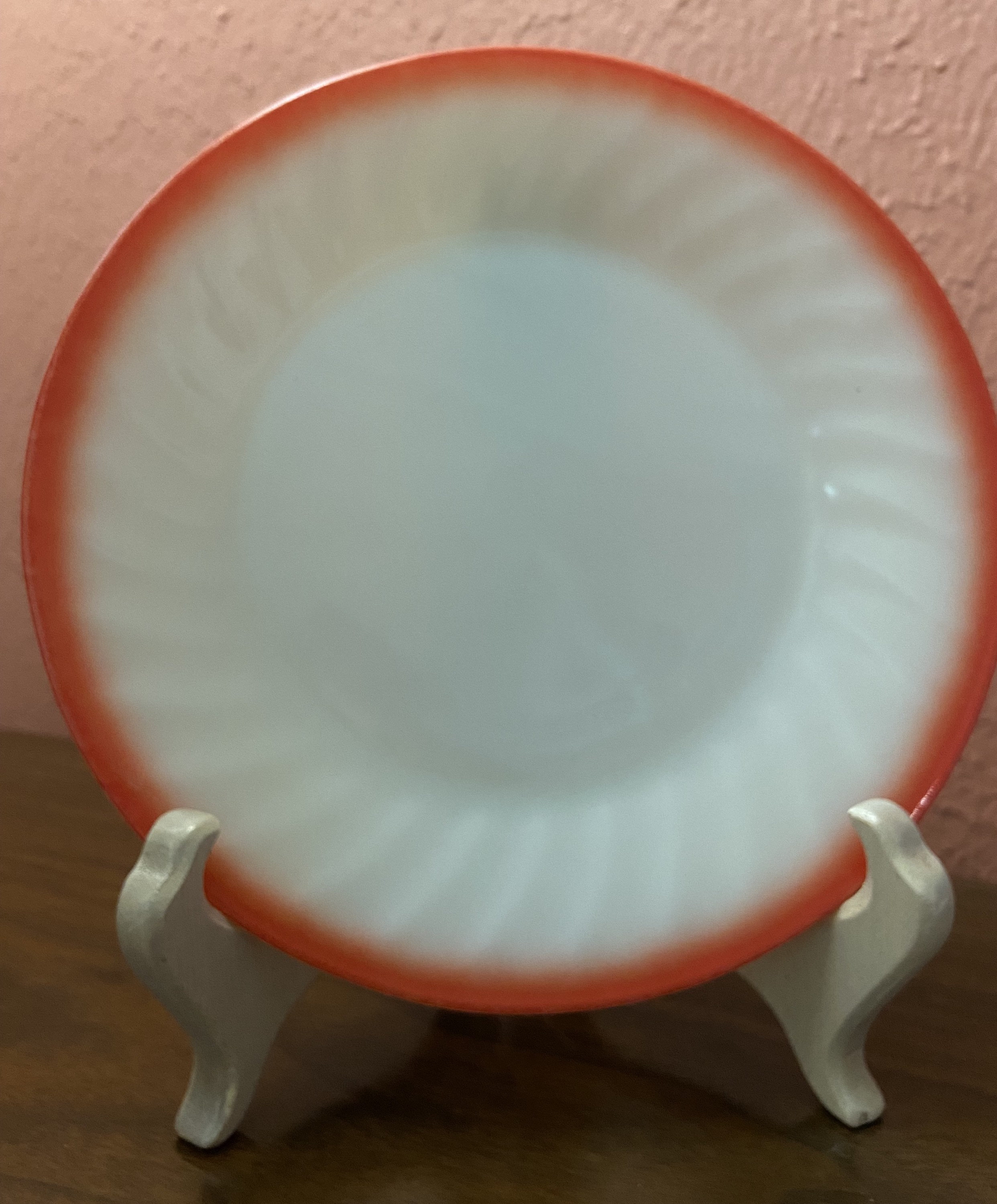 Fire King Sunrise Swirl Salad Plate Set of 4 - Etsy