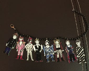 The eight ages of David Bowie bracelet.On sale.