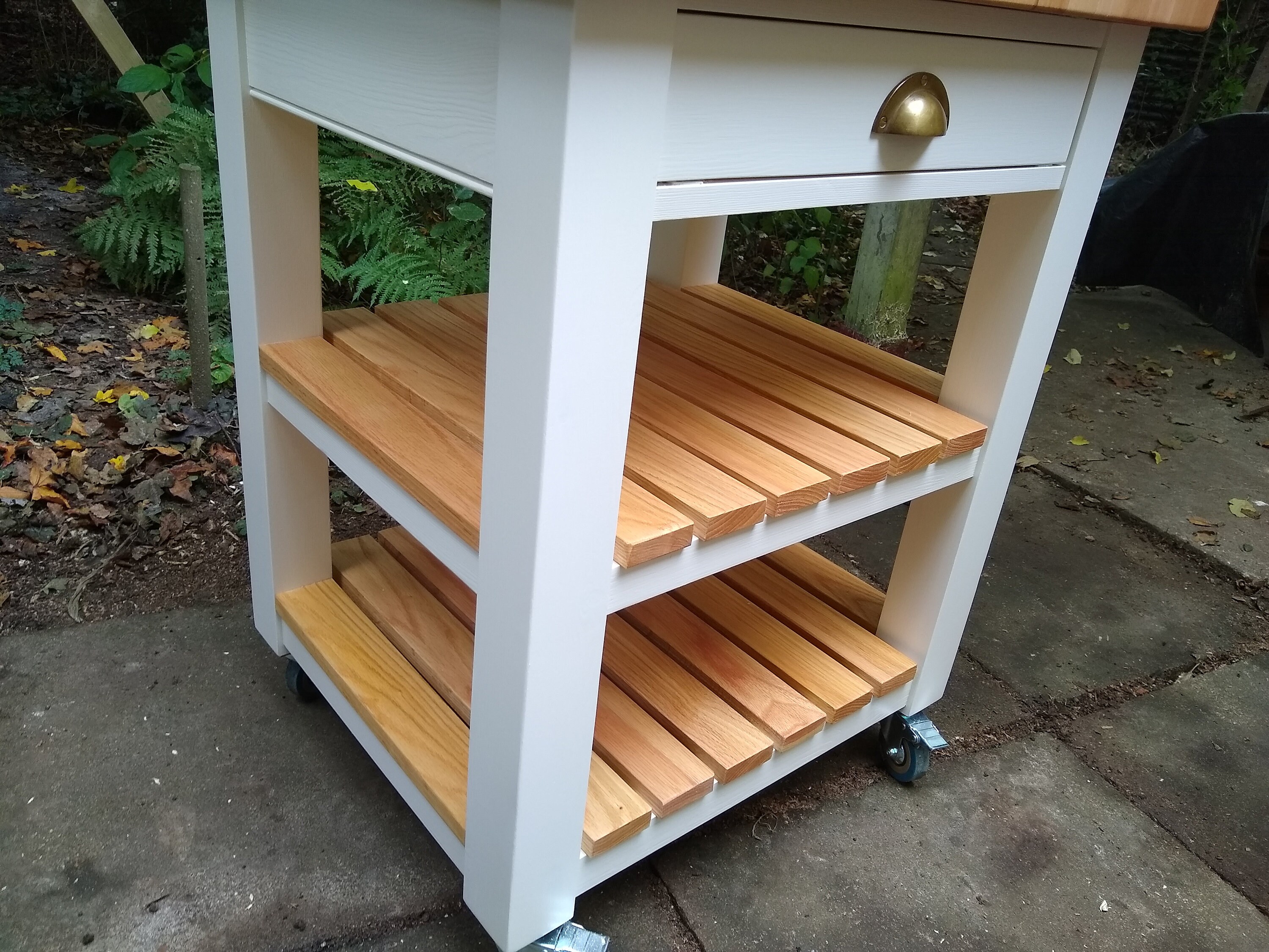 Handmade Beech and Oak Butchers Block End Grain Kitchen Island Etsy UK