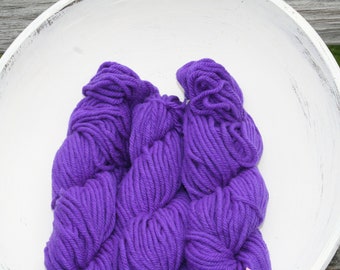 Briggs & Little Super 4 Ply Wool Yarn Violet
