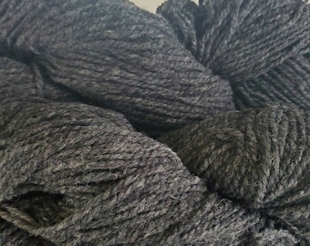 Briggs & Little Heritage Worsted 2-ply 100% Wool Yarn Dark Grey