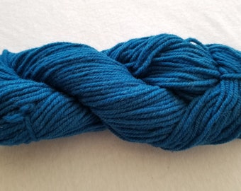 Atlantic Briggs & Little 3-Ply Yarn Teal Blue