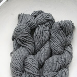 Briggs & Little Super 4 Ply Wool Yarn Silver Grey