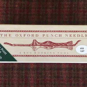 The Oxford Punch Needle #10 Fine or 1/4&quot; Fine