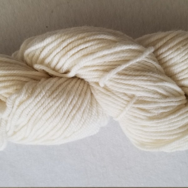 Briggs & Little Super 4 Ply Wool Yarn Washed White